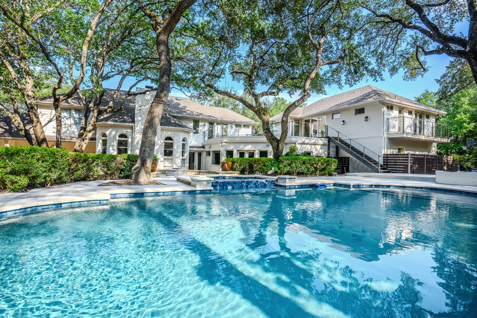 Custom gunite pool, Austin TX
