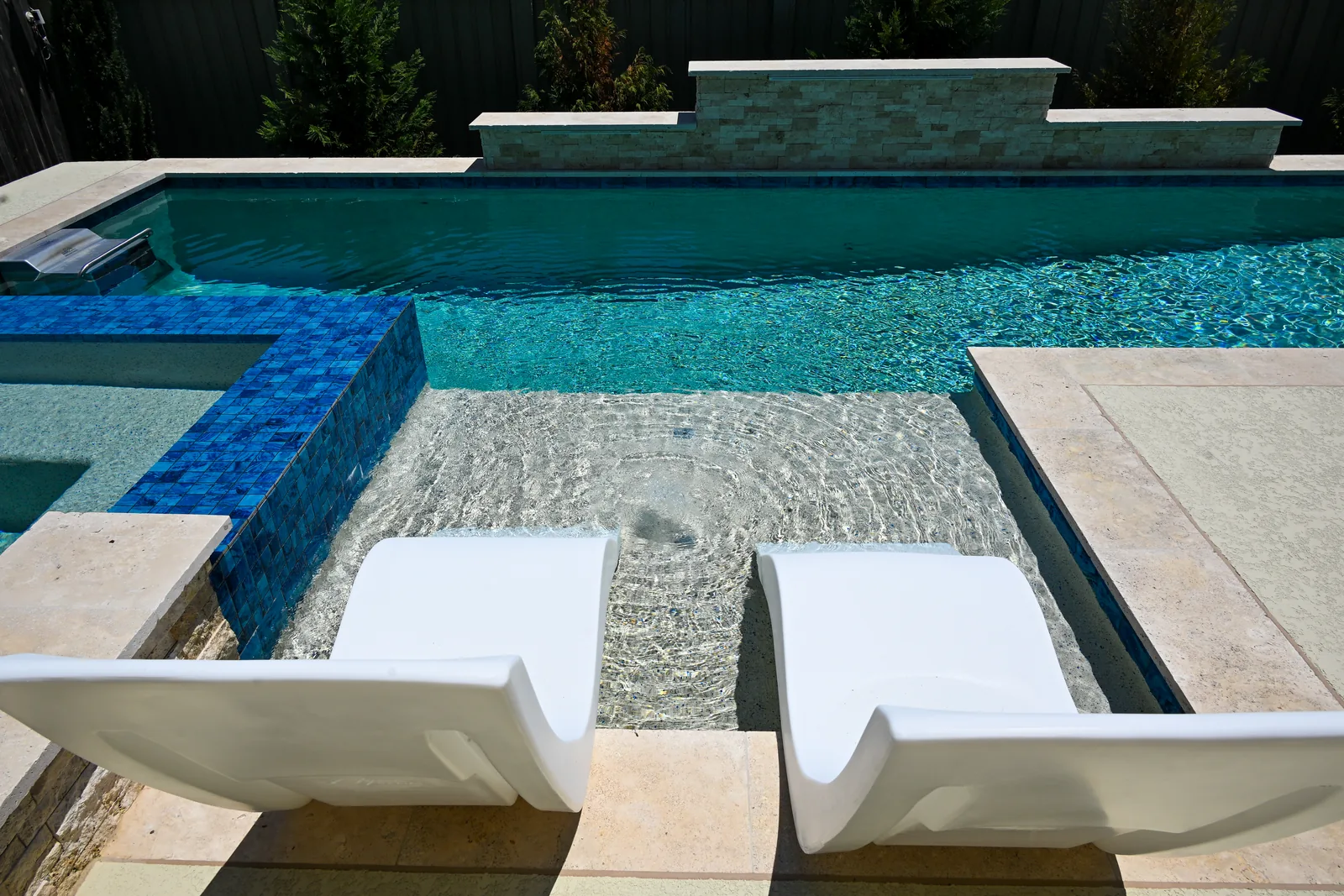 Custom gunite pool, Jonestown TX
